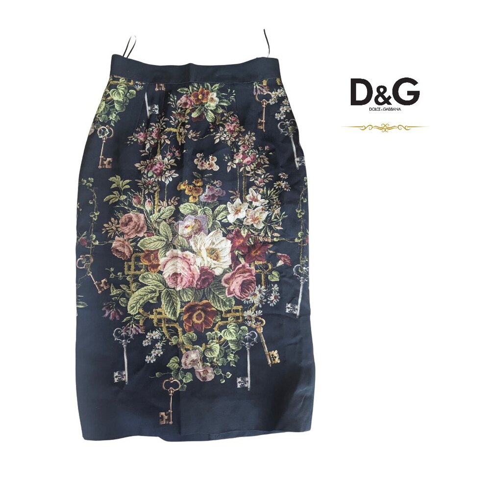 Dolce & Gabbana Noir Tale FW 2014 Skirt